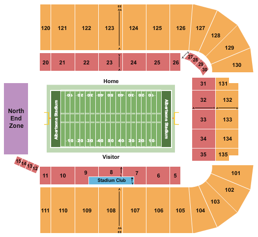 Albertsons Stadium Boise State Seating Chart
